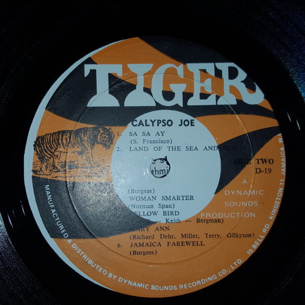 Calypso Joe : Calypso Joe (LP, Album)