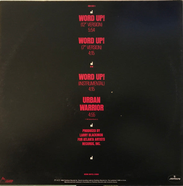 Cameo : Word Up! (12")