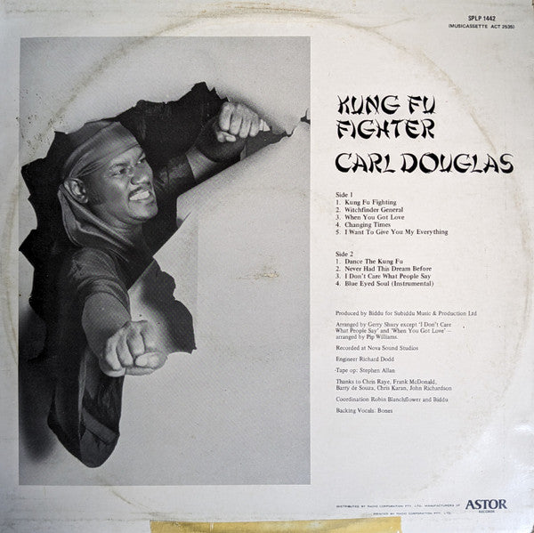 Carl Douglas : Kung Fu Fighter (LP, Album)