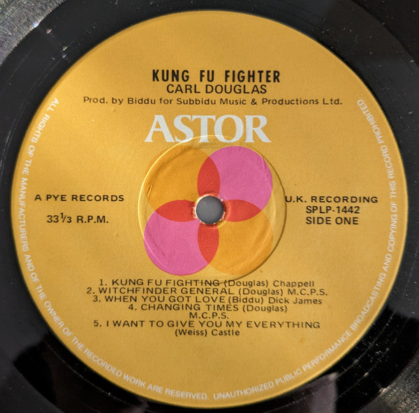 Carl Douglas : Kung Fu Fighter (LP, Album)