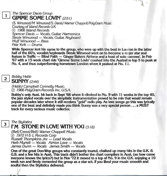 Various : More Songs From The Big Chill Era (CD, Comp)