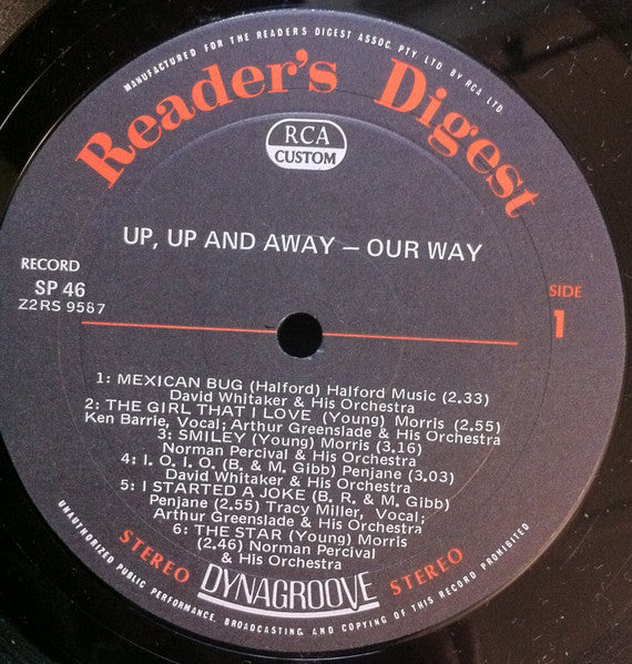 Various : Up, Up And Away - Our Way (LP, Comp)