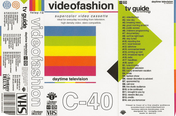 videofashion : Daytime Television (Cass, Album, Ltd, Bla)
