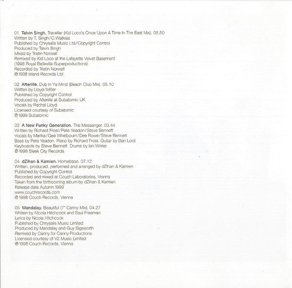 Various : Café Del Mar - Volumen Seis (CD, Comp, RE)
