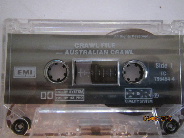 Australian Crawl : Crawl File - Their Greatest Hits (Cass, Comp, RE)