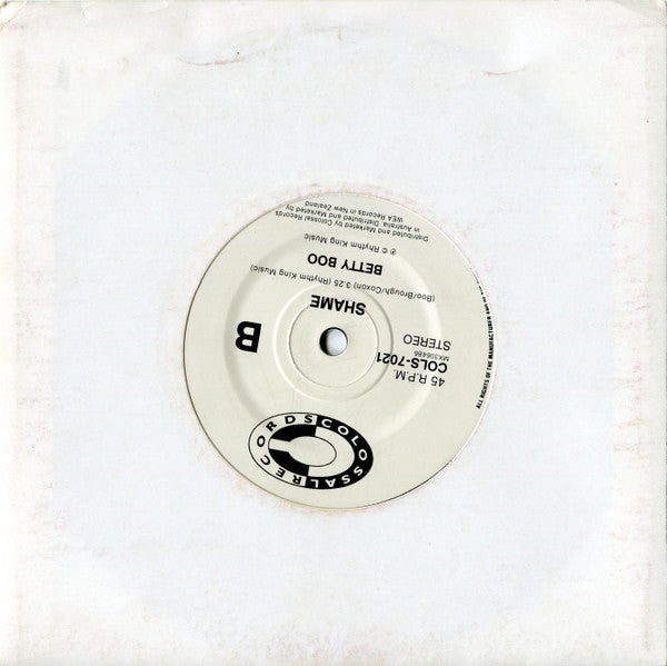 Betty Boo : Doin' The Do (7", Single)