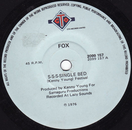 Fox (3) : S-s-s-single Bed (7", Single)