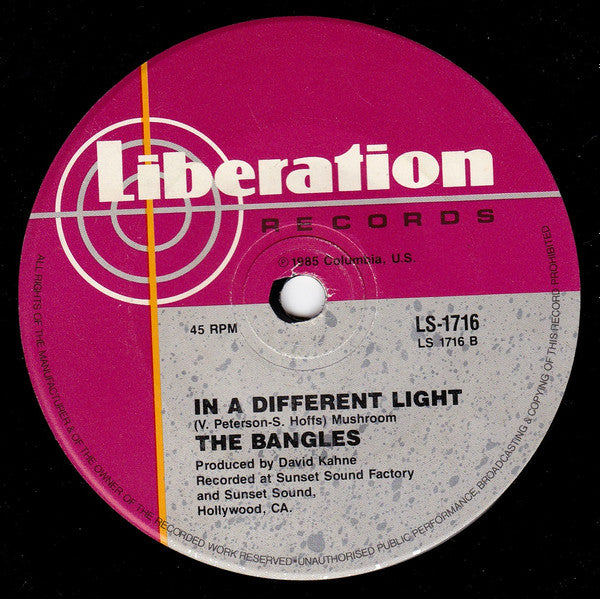 Bangles : Manic Monday (7", Single)
