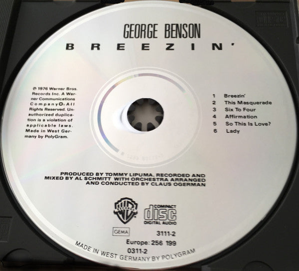 George Benson : Breezin' (CD, Album, RE)