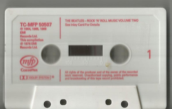 The Beatles : Rock 'N' Roll Music Vol 2 (Cass, Comp, Red)