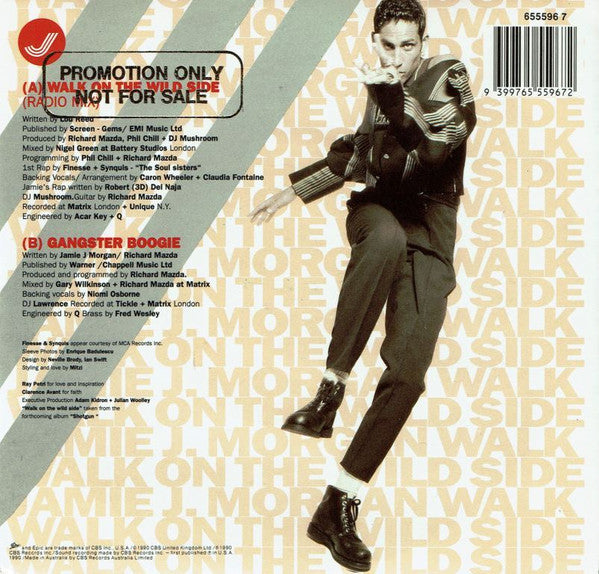 Jamie J. Morgan : Walk On The Wild Side (7", Single)