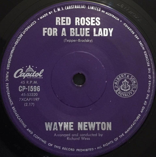 Wayne Newton : Red Roses For A Blue Lady (7", Single)