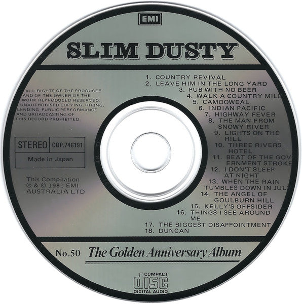 Slim Dusty : No.50 / The Golden Anniversary Album (CD, Comp)