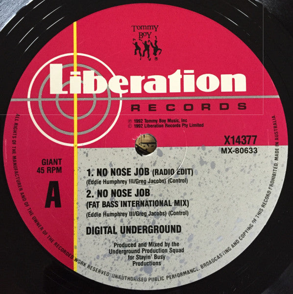 Digital Underground : No Nose Job (12")