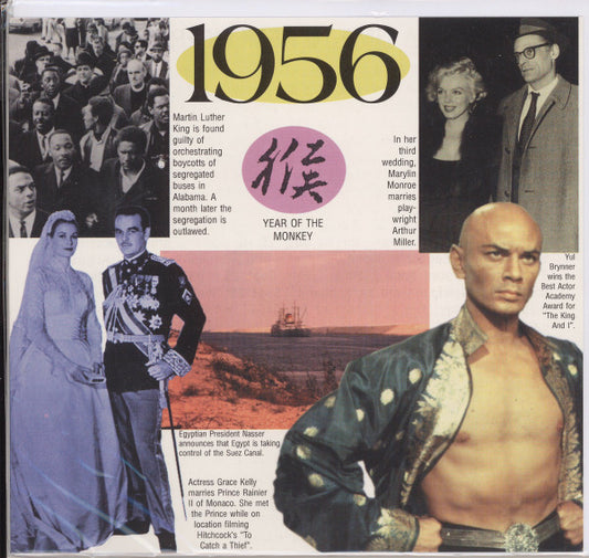 Various : 20 Original Chart Hits - 1956 (CD, Comp, Gre)
